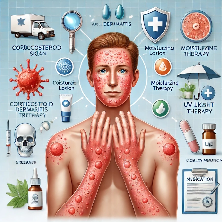 Dermatitis atópica en adultos: Tratamientos para reducir sus efectos
